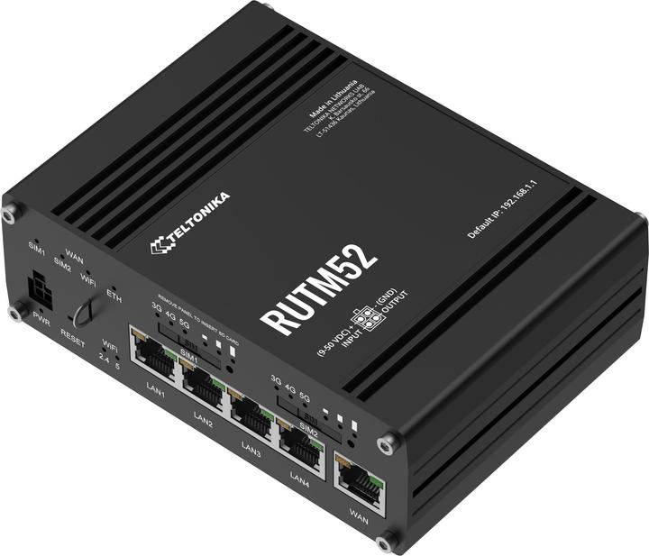 Actual product image Teltonika RUTM52