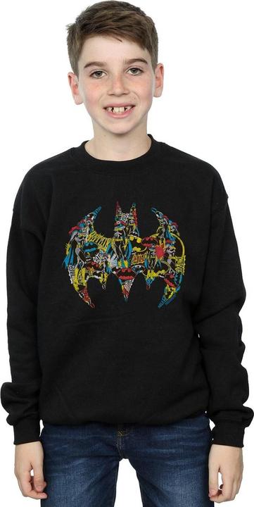 Immagine prodotto Batman Batgirl Logo Collage Felpa Ragazzi (140, 146)