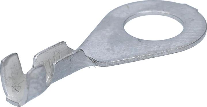 Actual product image Kalitec 100 pieces claw cable lug ring shape KKS1.5-M6-12 claws 0.5-1.5mm² M6 tin-plated brass