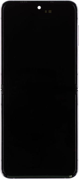 Actual product image Samsung LCD display + Touch Unit + Front Cover F721 Galaxy Z Flip 4 5G Bora Purple (Service Pack) (Display)