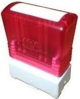 Actual product image Brother Stamp PR-4090R6P 40x90 mm red