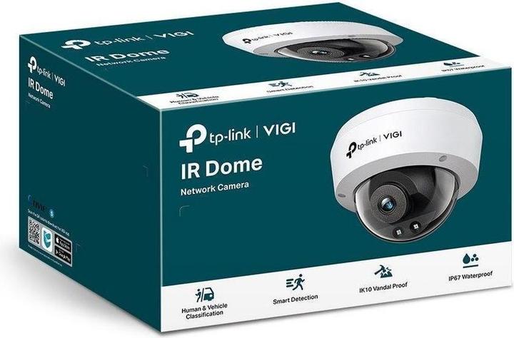 Immagine prodotto TP-Link VIGI C220I(4MM) - Telecamera dome VIGI C220I(4mm), 2MP, 4mm (1920 x 1080 Pixels)