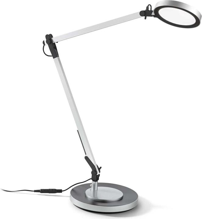 Actual product image Ideal lux FUTURA LED table lamp 12.5W dimmable aluminium neutral white 204895 (1100 lm)