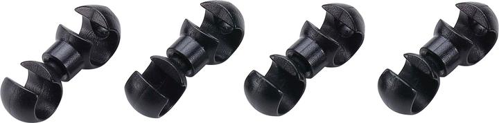 Produktbild BBB KABELFIXIERUNG Ø4/5MM, 4 STK. SCHWARZ