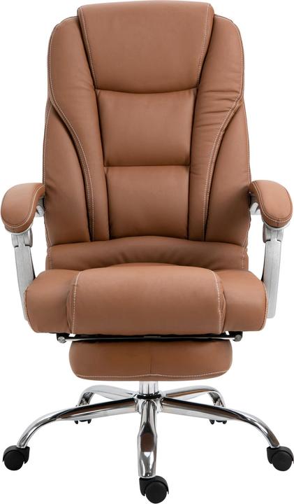 Image du produit CLP Chaise de bureau Pacific, marron clair