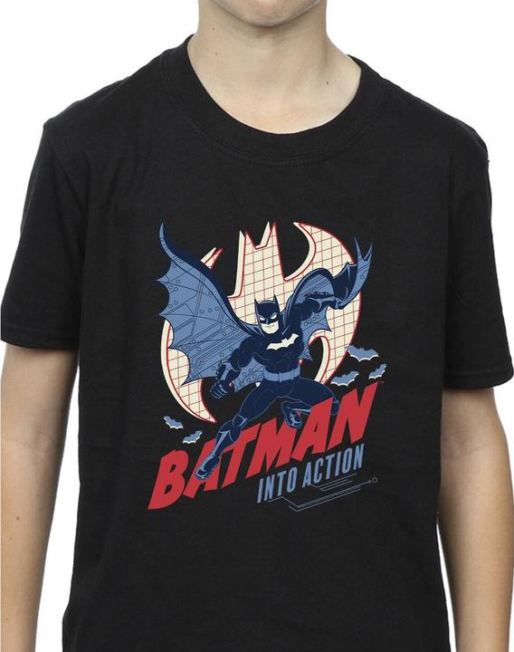 Actual product image Boys Batman Into Action T-Shirt (152, 158)