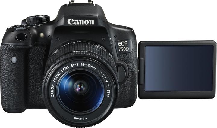 Canon EOS 750D Kit (24.20 Mpx, APS-C / DX)