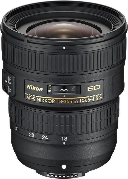 Productafbeelding Nikon AF-S Nikkor 18-35mm f/3.5-4.5 G ED - (EU) (Nikon F, Volledig formaat)