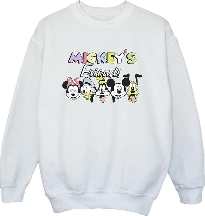 Produktbild Disney Mickey Mouse And Friends Faces Sweatshirt Jungen (140, 146)