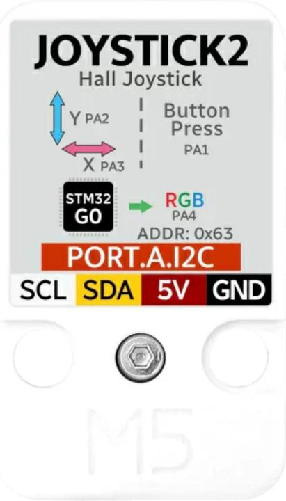Actual product image M5Stack I2C Joystick 2 Unit