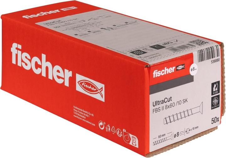 Actual product image Fischer Concrete screw (50 pcs.)