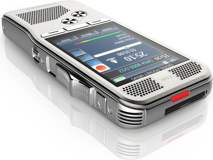 Actual product image Philips DPM8300 Pocket Memo Integrator (without software, slide switch). (4 GB)