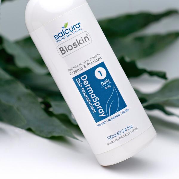 Immagine prodotto Salcura Cura della pelle Bioskin DermaSpray Crema idratante per il corpo Unisex 100 ml (Crema corpo, 100 ml)