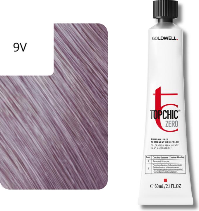 Immagine prodotto Goldwell Topchic Zero - 9V Biondo Viola Chiaro (9V - Biondo violetto chiaro)