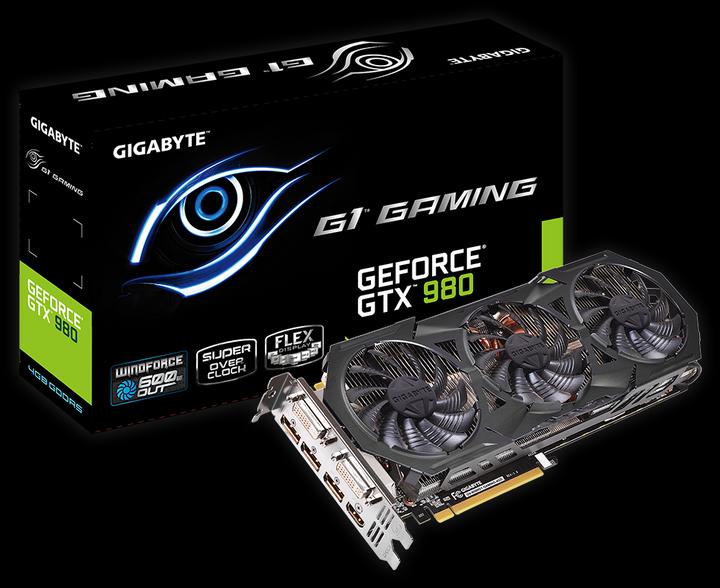 Produktbild Gigabyte GeForce GTX 980 G1 Gaming Windforce 3X (4 GB)