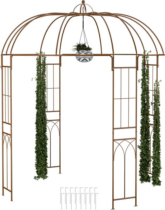 Image du produit Relaxdays Pavillon à roses (211 cm, 211 cm)