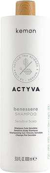 Produktbild Kemon Actyva Benessere Shampoo 1000 ml (1000 ml, Flüssiges Shampoo)