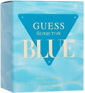 Actual product image Guess Gu Seductive Blue Eau de Toilette for Women 50ml (Eau de toilette)