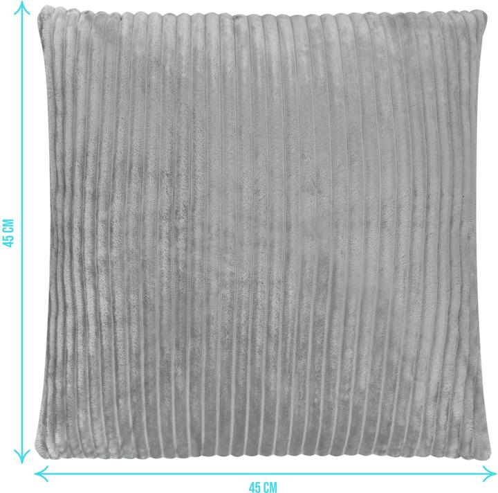 Actual product image Aspero 2 x Couchkissen 45x45 cm mit Füllung (45 x 45 cm)