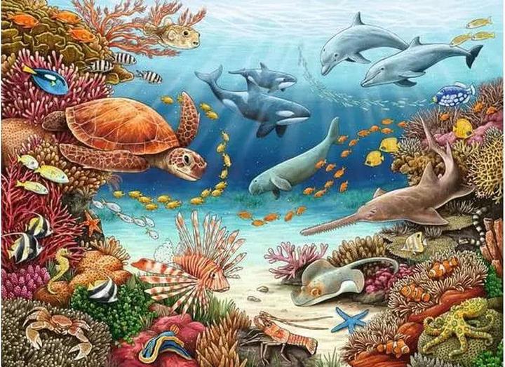 Produktbild Ravensburger Meerestiere am Korallenriff (150 Teile)