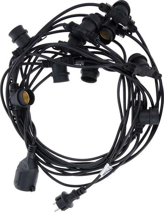 Actual product image Forever Light Light garland 12m + 10 bulbs G45 white/pink/blue 2W IP65 (12 m)