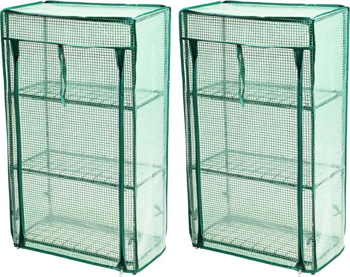 Produktbild ProGarden 2er-Set Mini Gewächshaus, 42 x 80 x 24 cm