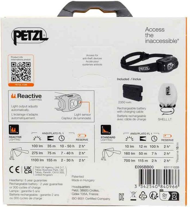 Produktbild Petzl Swift RL (1100 lm)