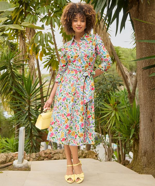 Produktbild Joe Browns Vibrant Floral Button Shirt Dress (38)