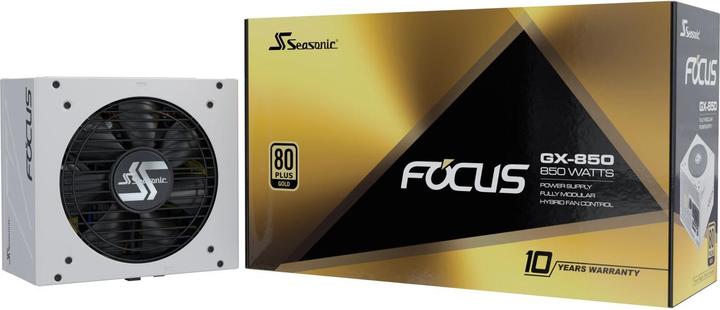 Actual product image Seasonic Focus GX-850 V4 850W ATX3.0 white (850 W)