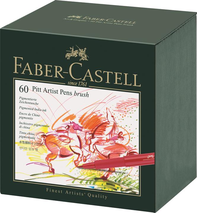 Image du produit Faber-Castell Pitt Artist (Multicolore, 60 x)