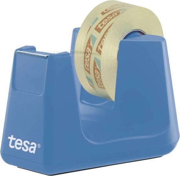 tesa EASY CUT SMART Klebebandabroller für Tische, mit Anti-Rutsch-Technologie, inkl. 1 Rolle tesafilm