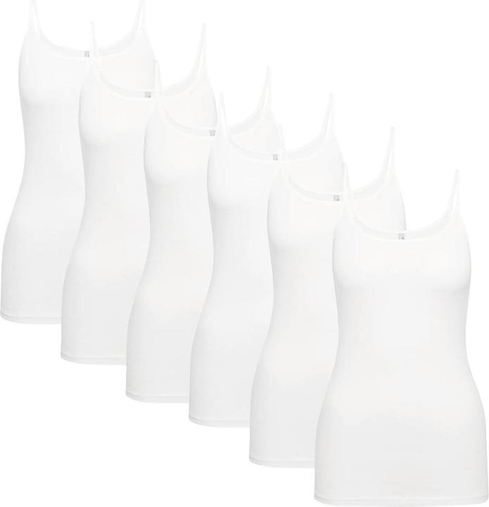 Image du produit Triumph Pack de 6 Katia Basics 01 Spaghetti Top (44, XXL)