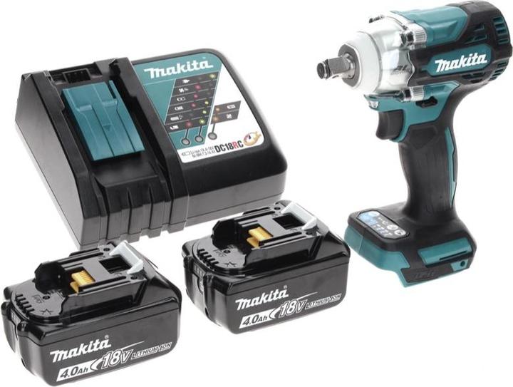 Actual product image Makita DTW 300 RM Battery impact wrench 18 V 330 Nm 1/2" Brushless + 2x battery 4.0 Ah + charger (Rechargeable battery operated)