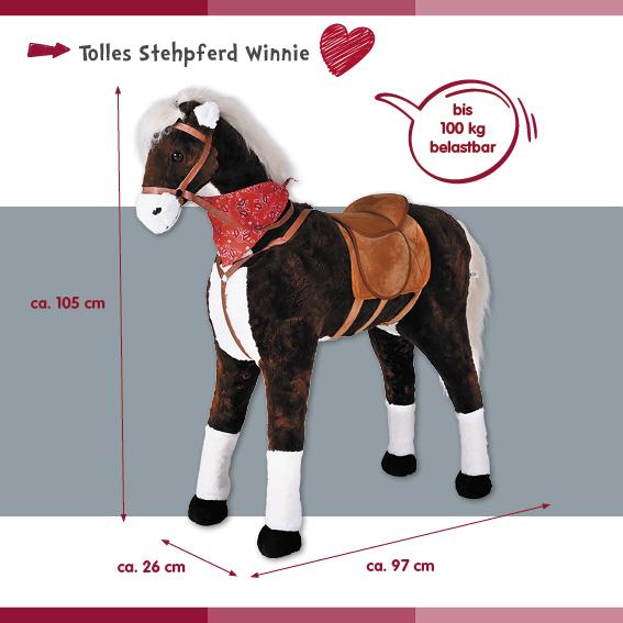 Actual product image Knorrtoys Stehpferd XXL "Winnie"