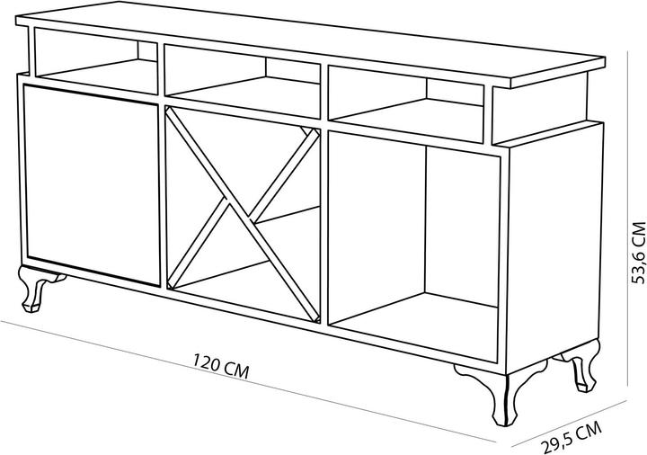 Actual product image Hanah Home Brylee (120 x 29 x 53.5 cm)