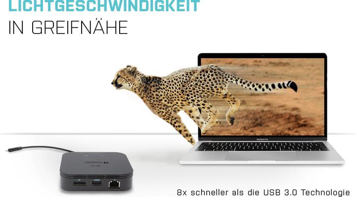 Image du produit i-tec Tb3traveldockpd (Thunderbolt, 1 Ports)