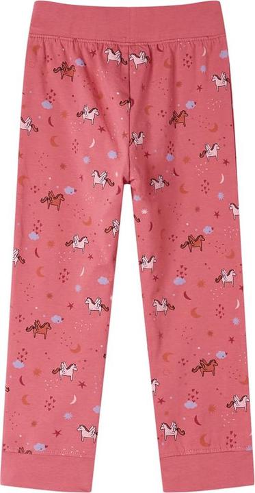 Produktbild VidaXL Kinderpyjama mit Langen Ärmeln Altrosa 92,Material: 95 (92)