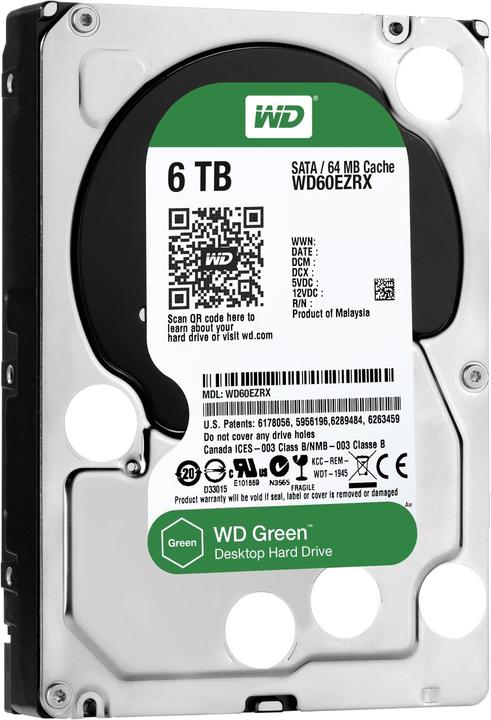 WD Green (6 TB, 3.5")