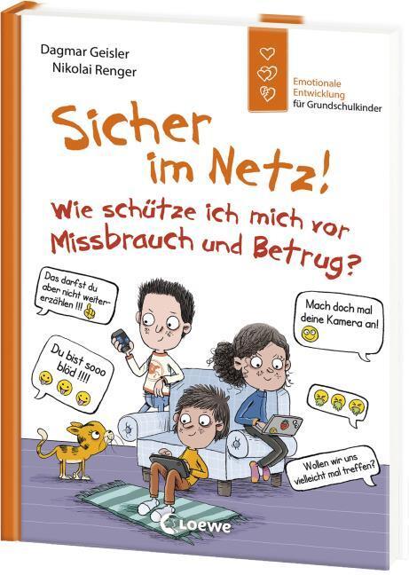 Image du produit Loewe Sicher im Netz! Wie schütze ich mich vor Missbrauch und Betrug? (Allemand, Dagmar Geisler, Nikolai Renger, Développement émotionnel pour les enfants, 2024)