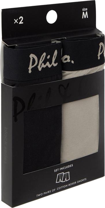 Produktbild Phil & Co. Berlin Retro Boxer Long (M, 2er Pack)
