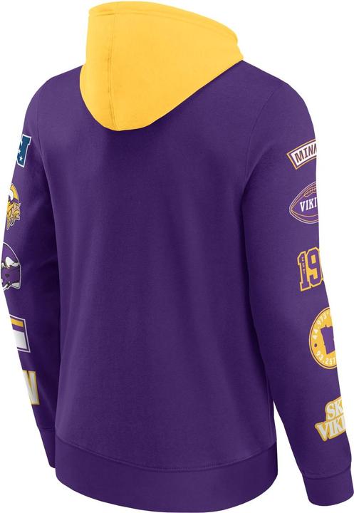 Produktbild Fanatics Minnesota Vikings NFL Sleeve Prints Hoody - S (S)