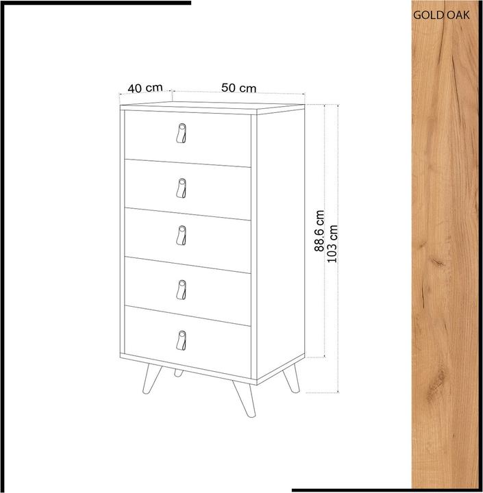 Actual product image Homitis Royal (50 x 40 x 103 cm)