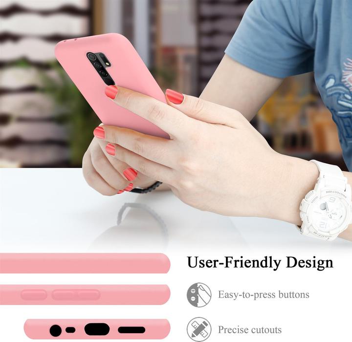 Immagine prodotto Cadorabo Copertura della cassa del silicone liquido TPU (Xiaomi Redmi 9)