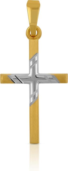 Immagine prodotto Muau Croce (750, Oro bianco, Oro giallo 18 carati)