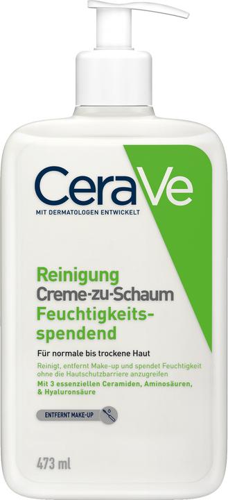 Actual product image CeraVe Cream-to-Foam Cleansing Disp 473 ml (Foam, 473 ml)