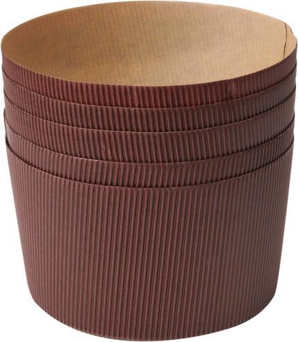 Patisse Moules en papier pour panettone 5 pz ø 16x10.5 cm (16 cm)