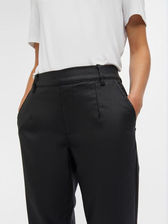 Actual product image Object Coated Straight Fit Trousers (44)