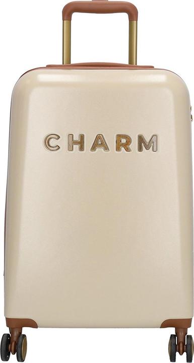 Image du produit Charm Sac à main de voyage Castillo London Nice Koffer - 55 cm - 35 Liter - TSA Slot - Beige (35 l, Bagage à main (jusqu'à 50l))