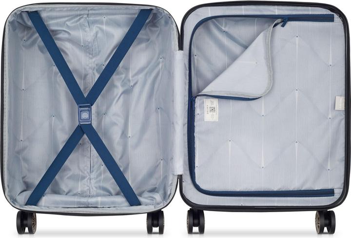 Actual product image Delsey Meteor 4-wheel cabin trolley 55 cm with stretch fold (46 l, Hand luggage (up to 50 litres))