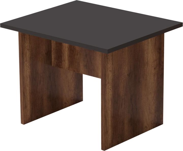 Walnut and anthracite